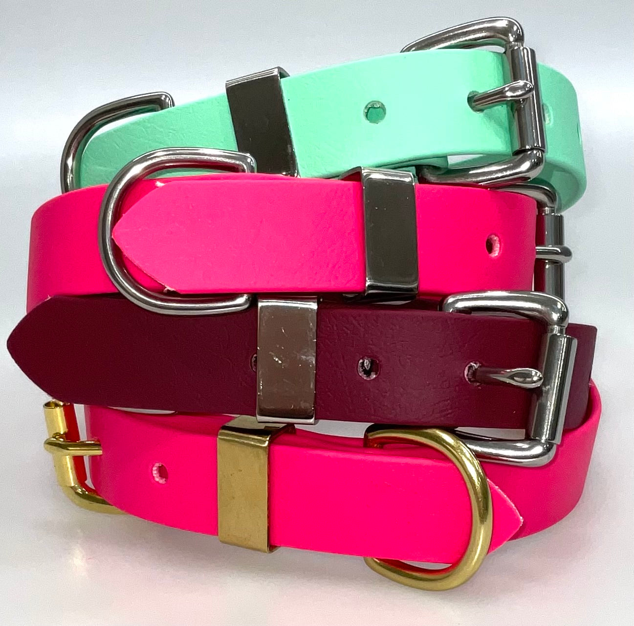 Mini / Puppy Biothane Collars 13mm Wide 21cm to 32cm Neck Delta